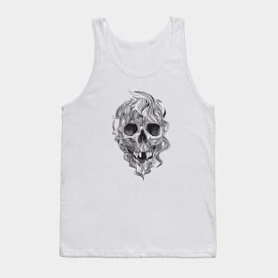 Skull Flame Tank Top